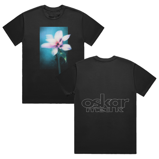 Black Flower Tee